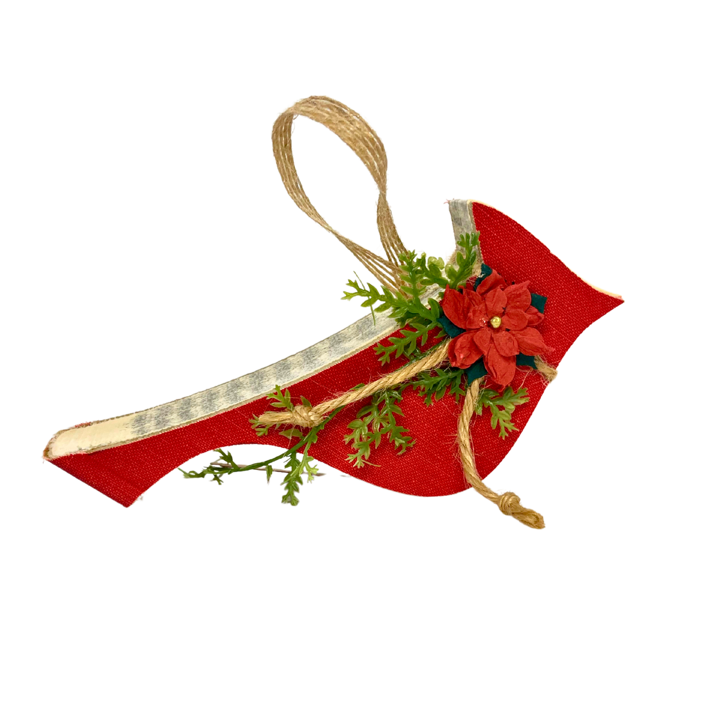 Hardback Cardinal Ornament