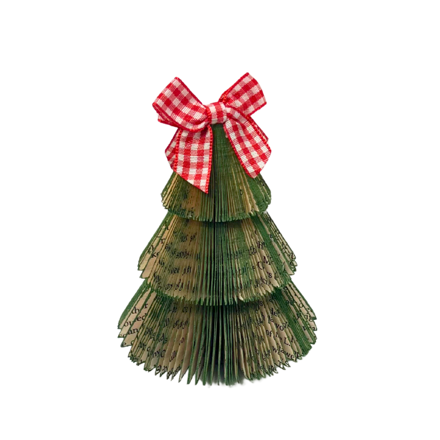Mini Literary Christmas Tree