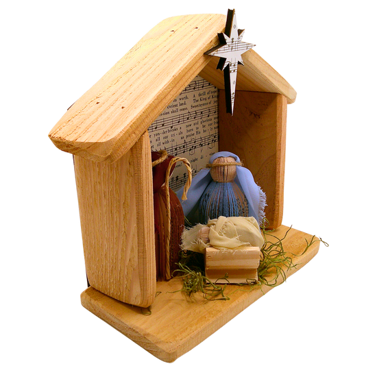 Bible Manger Scene