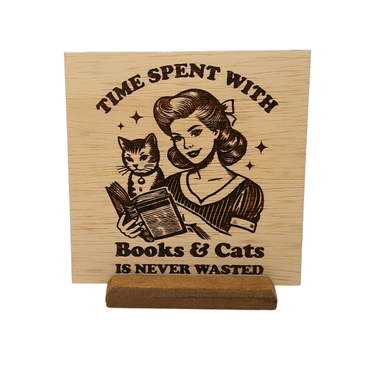 Books and Cats - Quote Board