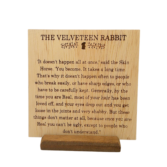 Velveteen Rabbit Quote Board