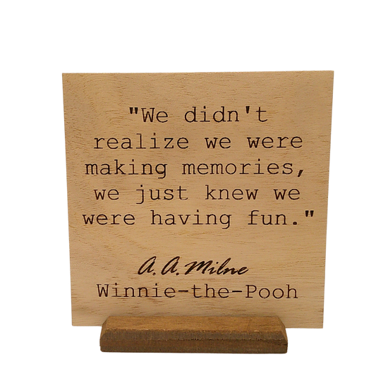 Pooh "Making Memories"