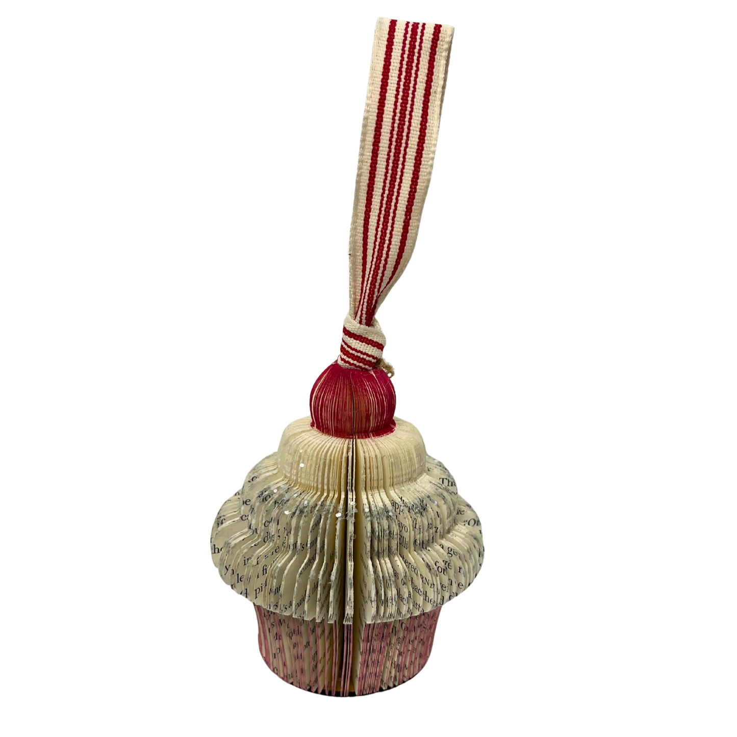 Literary Cupcake Ornament