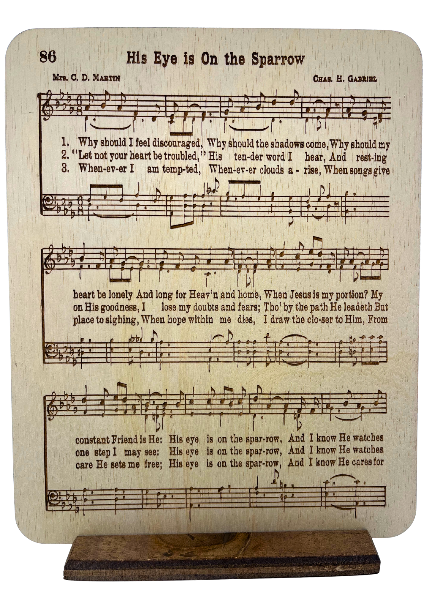 His Eye Is On The Sparrow