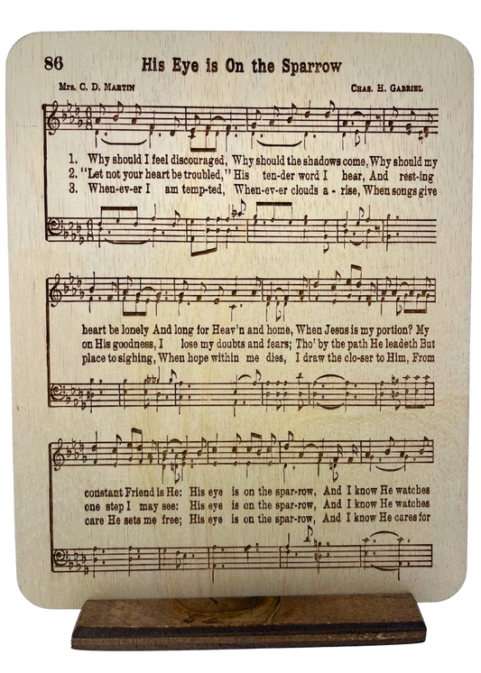 His Eye Is On The Sparrow