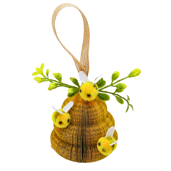 Hanging Literary Beehive A