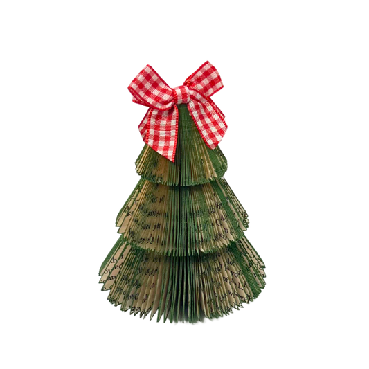 Mini Literary Christmas Tree